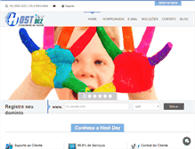 Tablet Screenshot of hostdez.net